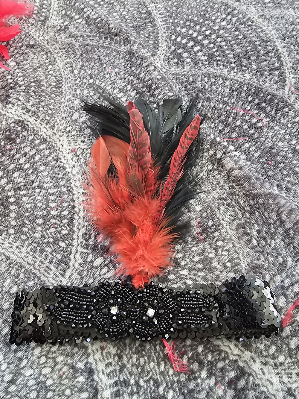 1920s Flapper Great Gatsby Accessories Fashion Roaring 20s Theme Set - Picture 7 of 17
